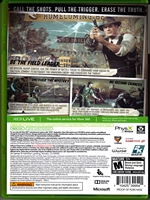 Xbox 360 The Bureau XCOM Declassified Back CoverThumbnail